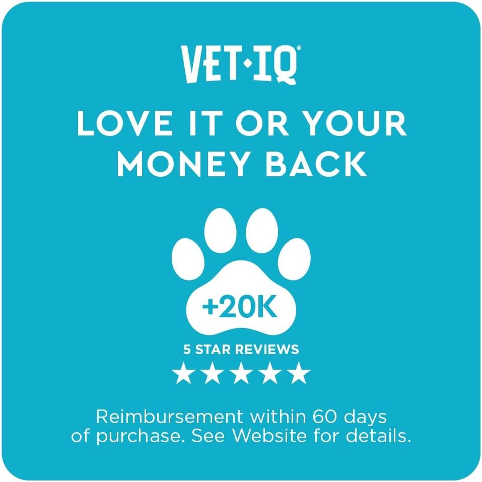 VetIQ Multivitamin Supplement for Dogs, Supports Active Brain Function, Immune System, and Digestive System, Hickory Smoke Flavored Dog Multivitamin, Made in The USA, 60 Count - Image 9