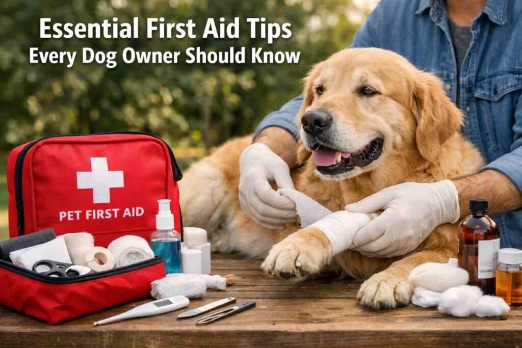 Dog First Aid Tips