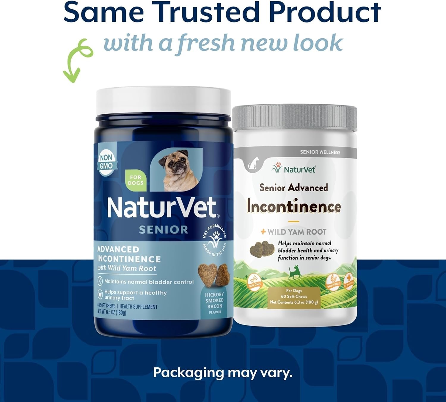 NaturVet Senior Advanced Incontinence Dog Supplement – Helps Support Dog’s Bladder Control, Normal Urination – Includes Synergistic Blend of Botanicals – 60 Ct. Soft Chews - Image 2