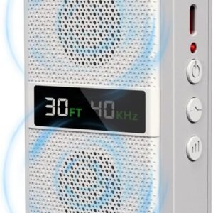 Type-C Rechargeable Anti Barking Device for Dogs, Adjustable Frequency & 30 FT Range Dog Barking Silencer
