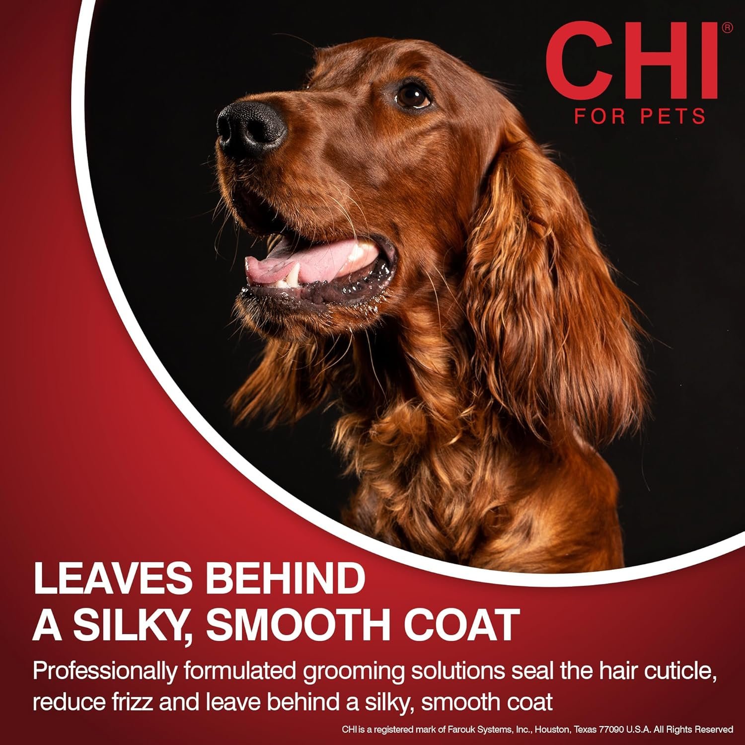 CHI for Dogs Deep Moisture Shampoo, Professional Dog Grooming Formula for Dry Coats, Hydrating and Nourishing Gallon Size Wash for All Breeds and Hair Types, 128 Fl Oz - Image 3